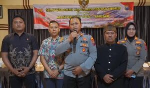 Polres Probolinggo Gandeng Masyarakat Adat Tengger Jaga Kamtibmas dan Cegah Karhutla Bromo
